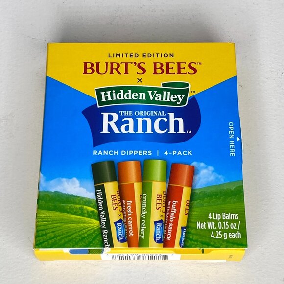 Other - Burt's Bees x Hidden Valley Ranch Dippers Limited Edition 4-Pack